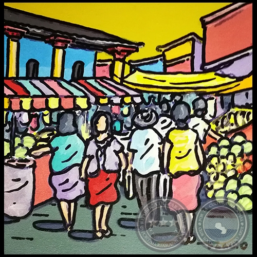 Mercado - Obra de Flavio Gimnez